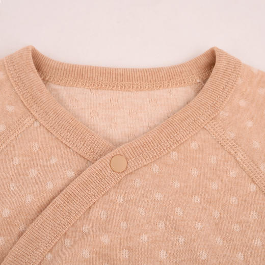 棉果果秋季新品春秋季男童女童彩棉爬服哈衣蝴蝶连体衣M301726199406 商品图2