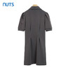 NUTS夏季时尚休闲翻领拉链短袖纯色连衣裙428103488 商品缩略图1