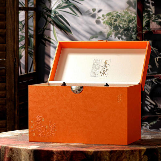 喜乐【橙.大容量双瓷.适合装散茶】135元1套.整箱6套 商品图4