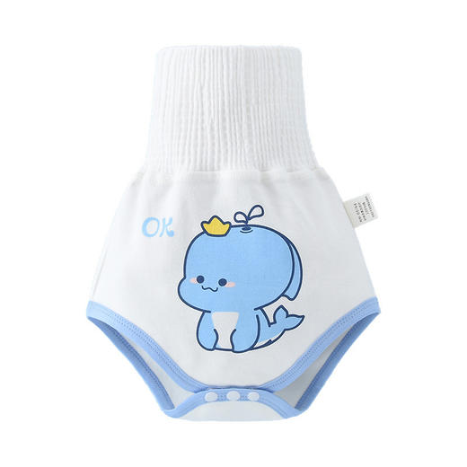 【超值2条装！护肚防着凉】宝宝肚围护脐带婴儿肚兜护肚子防着凉空调护肚裤纯棉新生儿换尿裤 商品图4