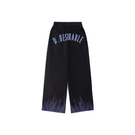 D.Desirable x PEPSI 脚口蓝紫渐变裂焰阔腿卫裤 商品图1