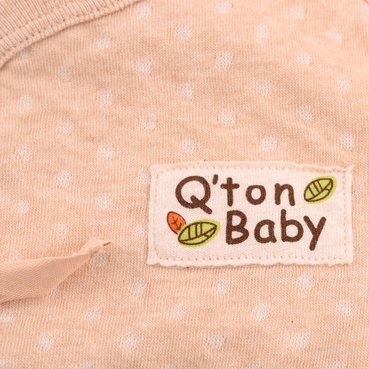 棉果果秋季新品春秋季男童女童彩棉深棕色蝴蝶和袍M301111199404 商品图2