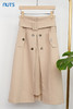 NUTS商场同款高腰附腰带侧开叉包臀半身裙131063034 商品缩略图5