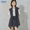 NUTS秋季新款气质通勤风时尚百搭外穿修身显瘦马夹女231032048B 商品缩略图1