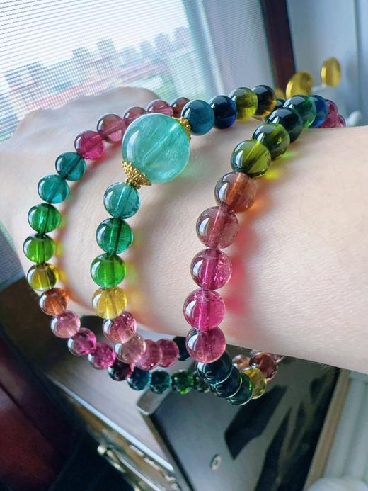 39.5g 6.3mm 碧玺手链 商品图8