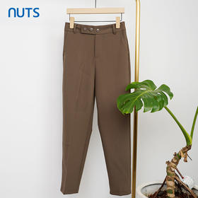 NUTS商场同款新款时尚气质高腰百搭休闲裤131073114