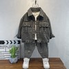 【男童春装牛仔套装】2024新款韩版男孩帅气衣服春秋儿童时髦两件套潮 商品缩略图3