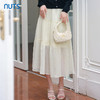 NUTS春秋季新款高腰网纱半身裙女中长款A字裙子4310605A1 商品缩略图1