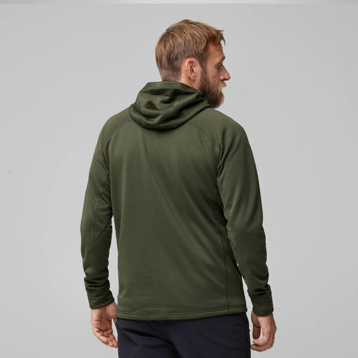 北极狐男士抓绒衣2024秋冬户外露营连帽外套徒步保暖夹克12600228 商品图2