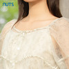 NUTS夏季新款时尚泡泡袖方领衬衣甜美减龄上衣女424011143 商品缩略图3