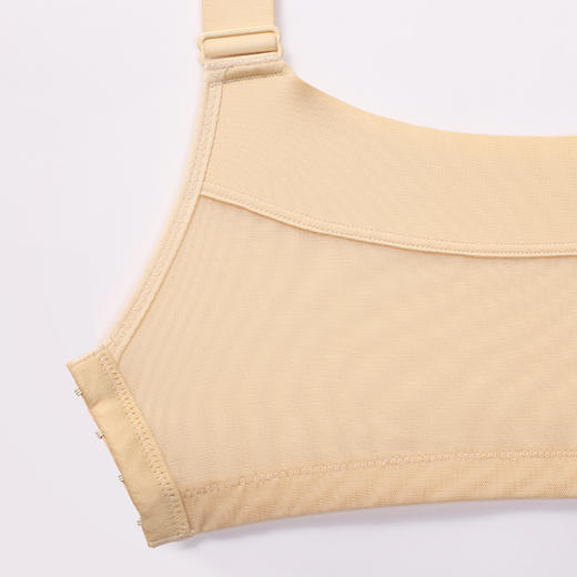 都市丽人内衣完美包容常规文胸蕾丝超薄文胸3/4杯四排扣软钢圈YBT3S4 商品图6