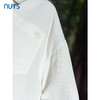 NUTS秋季新品女装翻领长袖短上衣气质百搭衬衫女4310101A1 商品缩略图3