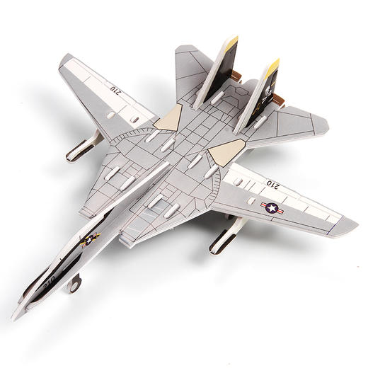 中航工业官方正品 长春航展、九三阅兵纪念品 航空知识杂志同款正品 特尔博-战机坦克航母系列纸板拼装模型 商品图9