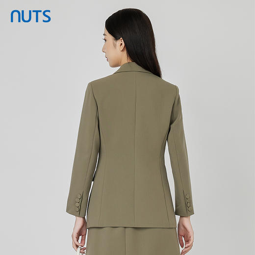 NUTS秋季新款时尚气质通勤风宽松显瘦百搭西装外套女231048015B 商品图4