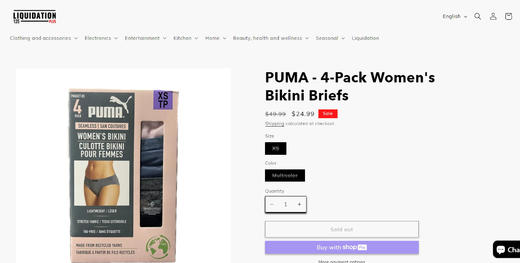 原盒出口呀！！性感比基尼内内。4条一盒入の亲肤运动内裤A081588 商品图5