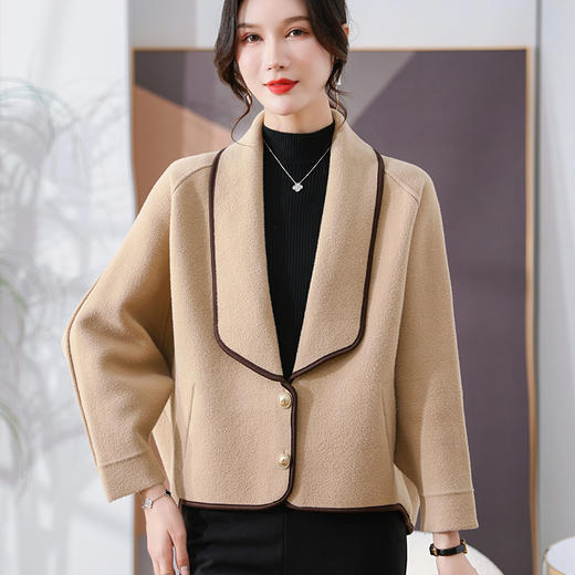 雀说新款外套时尚气质针织开衫中年秋冬上衣服女外穿AL3178 商品图1