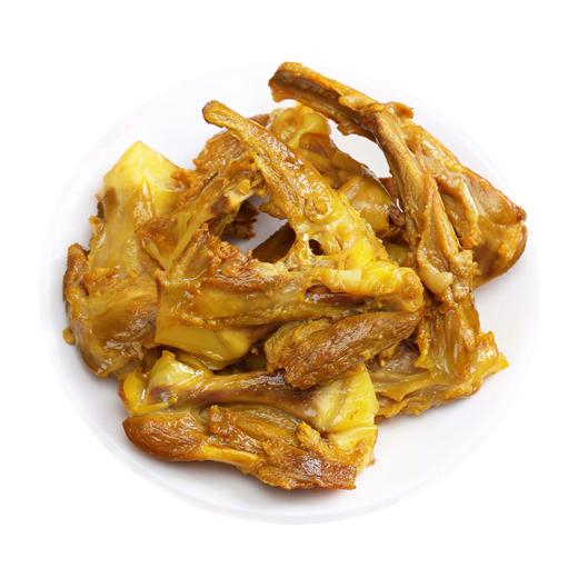 真莊真庄广东梅州客家特产美食网红休闲卤味零食开袋即食200g 香辣/盐焗鸭架200g（独立装）*1 商品图5
