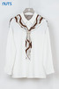 NUTS秋季新款白色设计感通勤宽松慵懒披肩长袖衬衫女334012308 商品缩略图5