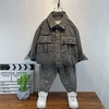 【男童春装牛仔套装】2024新款韩版男孩帅气衣服春秋儿童时髦两件套潮 商品缩略图1