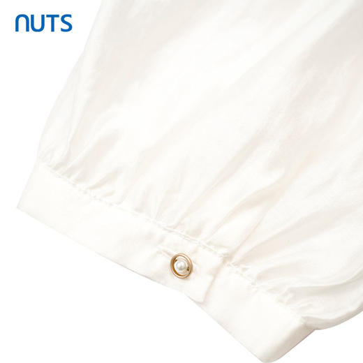 NUTS夏款高腰法式收腰显瘦拼接设计连衣裙429101362 商品图4