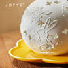 JOYYE小圆满-釉下彩茶杯礼盒中秋伴手礼陶瓷桌面艺术摆件品点心杯碟套装 商品缩略图8
