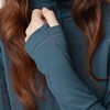 北极狐 女士户外抓绒衣 2024秋冬立领保暖衣 露营徒步打底衫87141 商品缩略图4