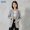NUTS秋季新款时尚气质通勤风宽松显瘦百搭休闲西装外套231048016B 商品缩略图0