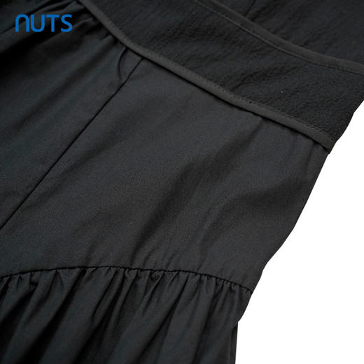 NUTS夏款高腰法式收腰显瘦拼接设计连衣裙429101362 商品图3