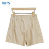 NUTS外穿百搭松紧腰带阔腿夏季新款休闲短裤429071343 商品缩略图0