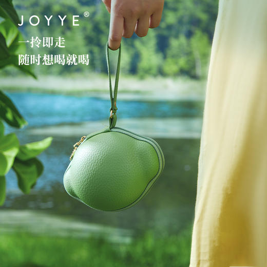 JOYYE喜乐安柠-手绘陶瓷快客杯一壶二杯高颜值户外露营便携旅行茶具小套装 商品图5