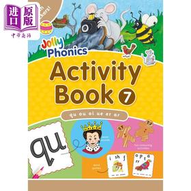 【中商原版】Jolly Phonics Activity Book 7 快乐自然拼读活动手册7 手写体英式英语 