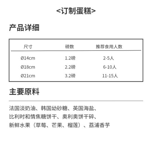 兔宝宝周岁蛋糕 商品图1