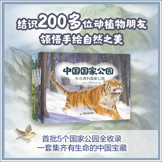 【全6册】中国国家公园 武夷山/东北虎豹/海南热带雨林自然科普 商品图1