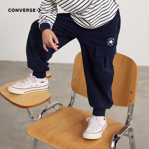 CONVERSE 匡威 秋 大童小童 儿童童装长裤 CNVN-T7-F153 商品图4