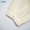 NUTS秋季新款纯色宽松通勤时尚长袖蝴蝶结套头衫女331012259 商品缩略图4