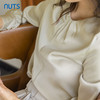 NUTS春秋缎面通勤职场轻熟风女装长袖衬衣女上衣女士4310102A1 商品缩略图1