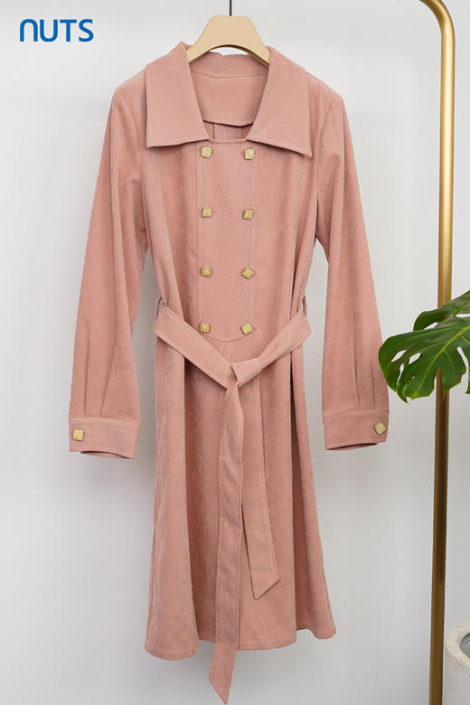 NUTS商场同款修身显瘦长袖连衣裙女131103033 商品图5