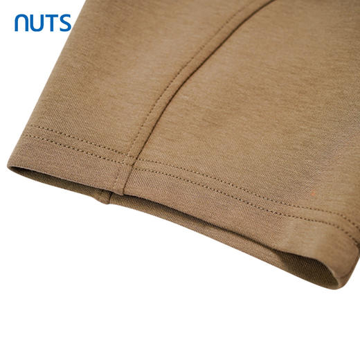 NUTS夏季显瘦纯色中长小众性感露腰短袖连衣长裙女428103535 商品图4