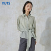 NUTS秋季新款时尚气质通勤风收腰设计感显瘦长袖衬衫女231013060B 商品缩略图3