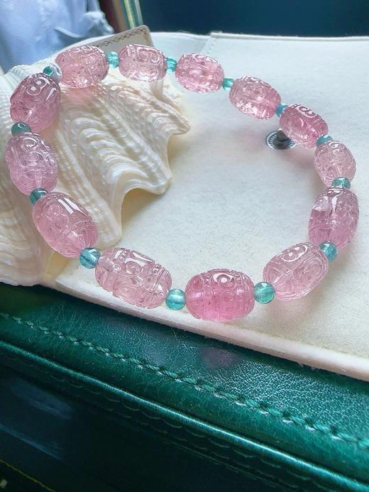 18.5g 雕刻碧玺手链 商品图0