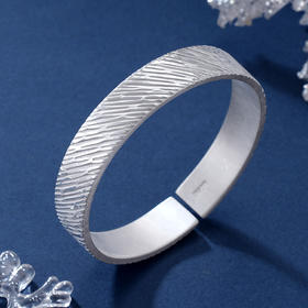 子佩集S999银【孜孜不倦】手镯【JLSZ011】纯银手镯2408