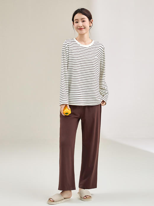 康妮雅女式长袖长裤套头套装 商品图5