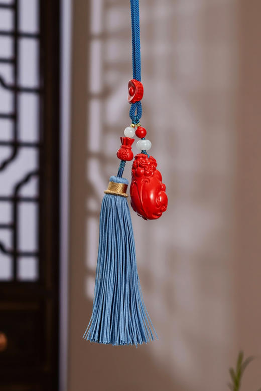 朱砂貔貅挂件 商品图1