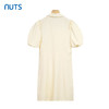NUTS夏季新款小飞袖轻熟法式奶系温柔连衣裙女324101301 商品缩略图1