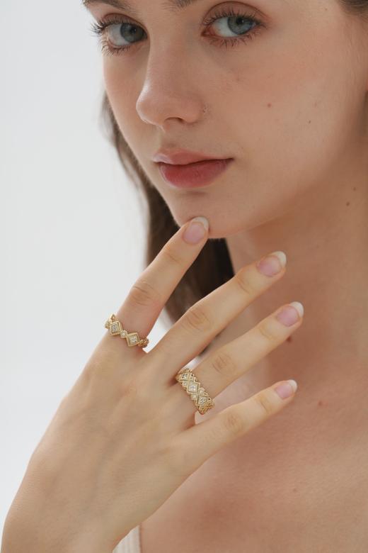 SOL DE VERANO 红刚玉戒指-细款 商品图4