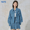 NUTS秋季新款时尚气质外套+百褶半身裙水洗牛仔套装231141087B 商品缩略图2