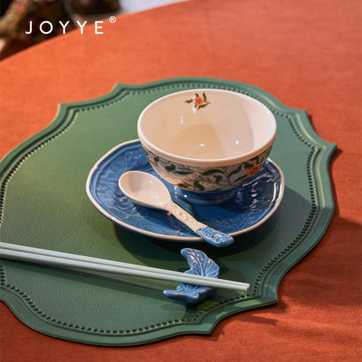 JOYYE威廉·莫里斯-欧式精致高端餐具碗盘家用套装轻奢高级感碗碟套装乔迁送礼 商品图4
