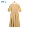 NUTS夏季新款宽松气质时尚女士中长款连衣裙221101311 商品缩略图3