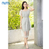 NUTS夏气质显瘦时尚网纱圆领优雅女装连衣裙424101142 商品缩略图1