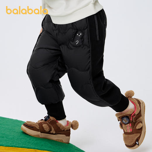 【云优选】巴拉巴拉童装儿童裤子男童女童保暖厚羽绒裤冬装新款束脚长裤 商品图2